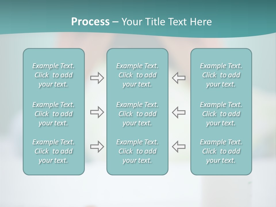 Patient Bed Young PowerPoint Template
