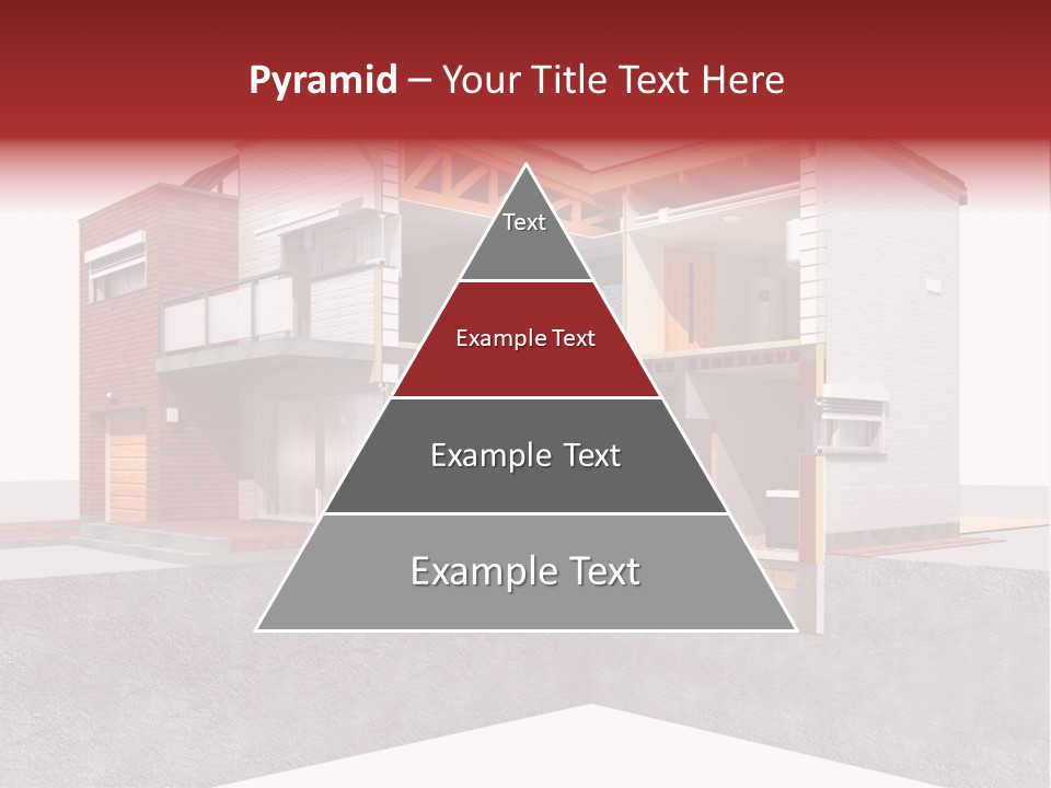 Brick Window Home PowerPoint Template