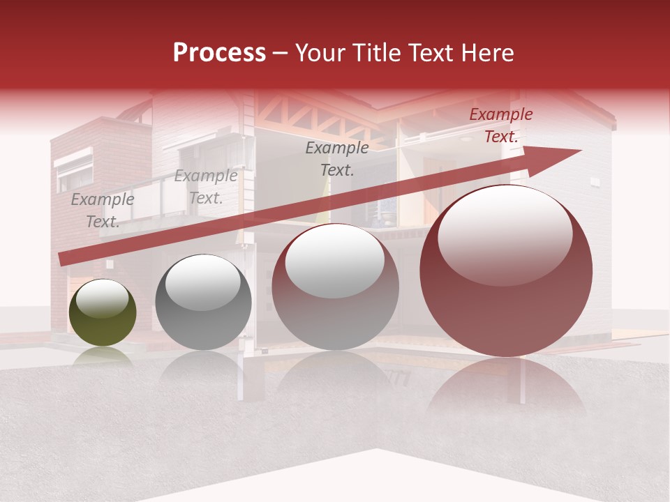 Brick Window Home PowerPoint Template