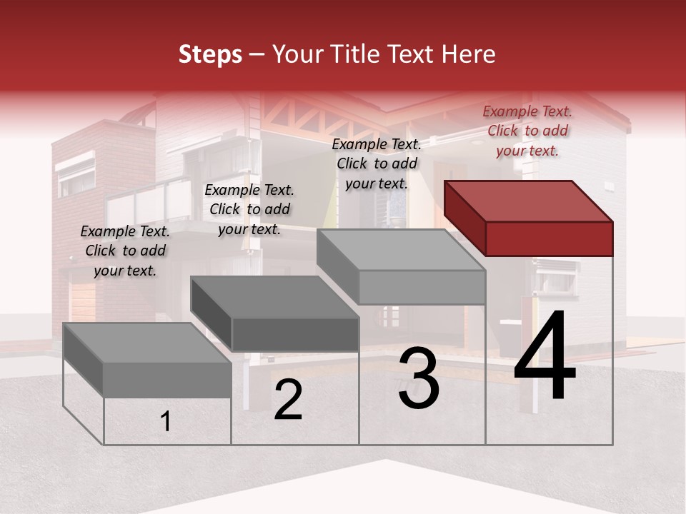Brick Window Home PowerPoint Template