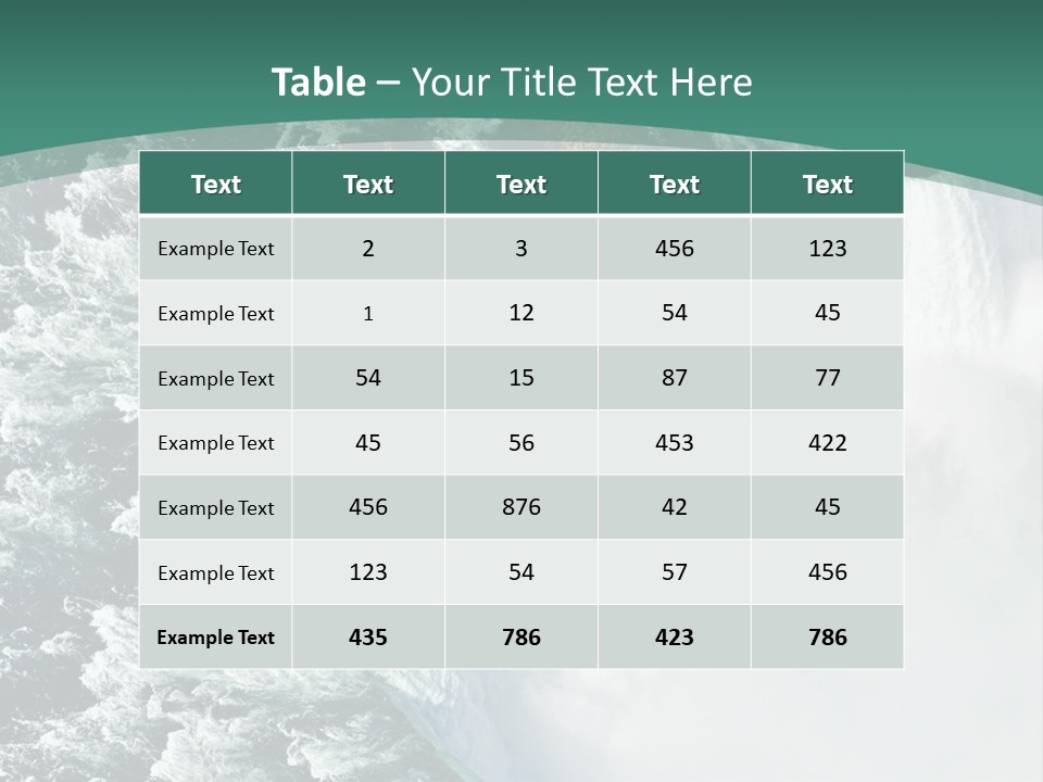Toronto Structure Spring PowerPoint Template