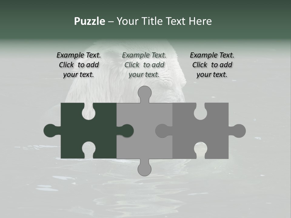 Nature Swim Dangerous PowerPoint Template