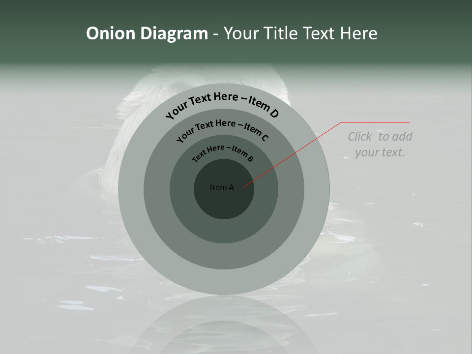 Nature Swim Dangerous PowerPoint Template