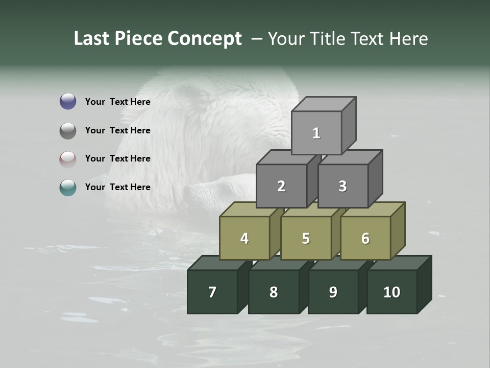 Nature Swim Dangerous PowerPoint Template