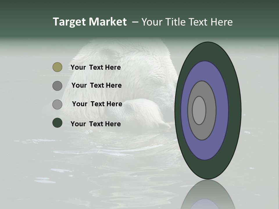 Nature Swim Dangerous PowerPoint Template