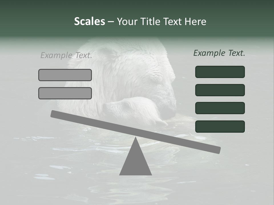 Nature Swim Dangerous PowerPoint Template