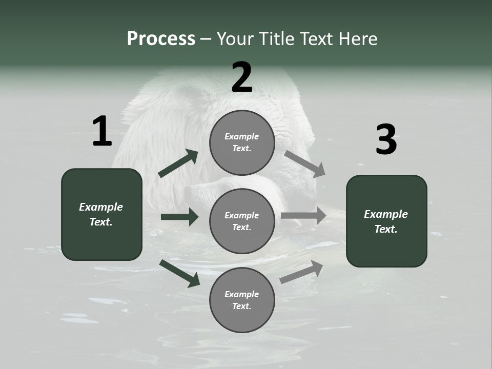 Nature Swim Dangerous PowerPoint Template