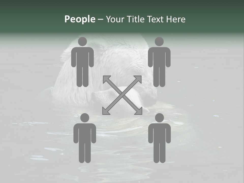 Nature Swim Dangerous PowerPoint Template