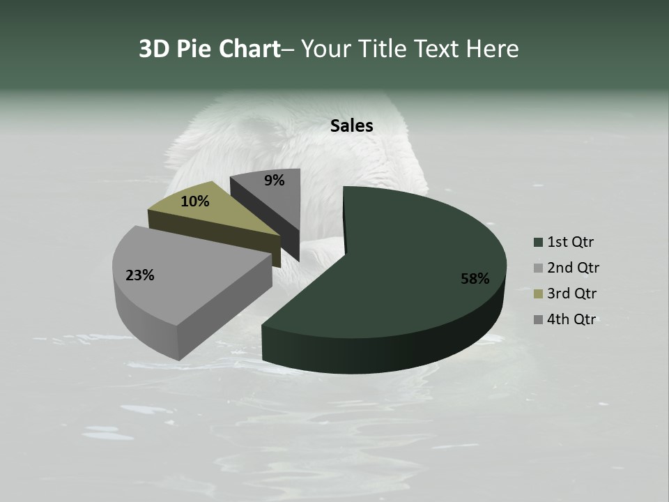 Nature Swim Dangerous PowerPoint Template