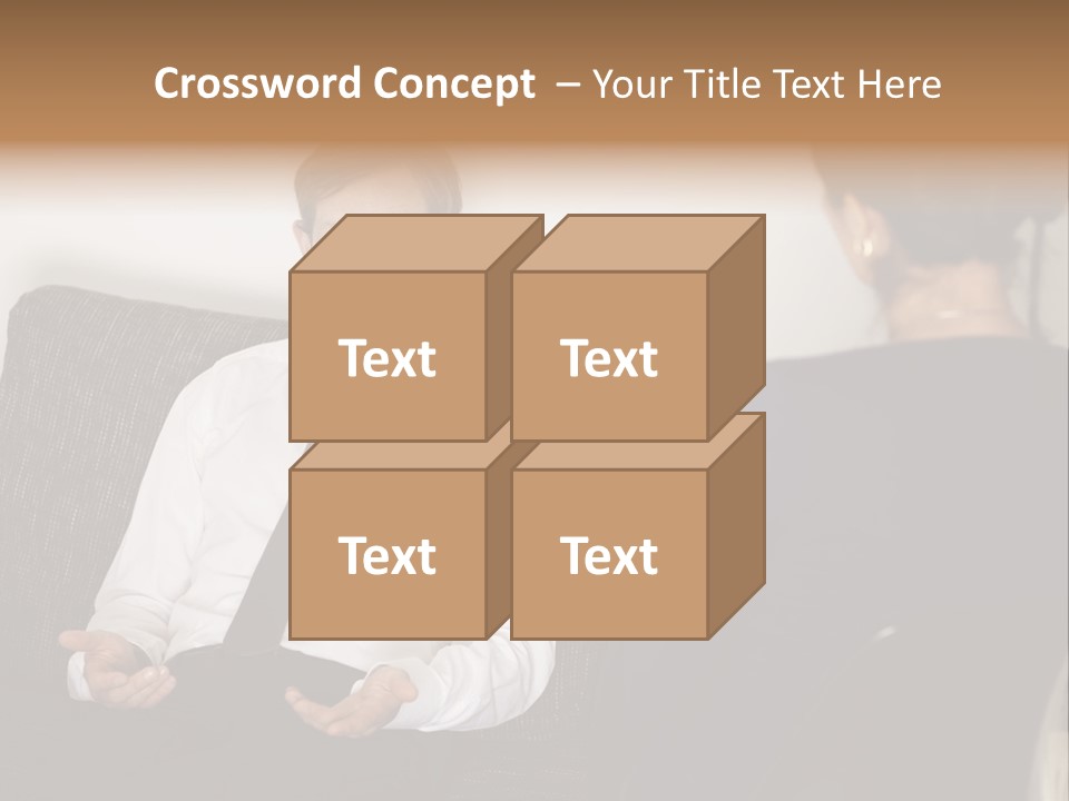 Counseling Depression Help PowerPoint Template
