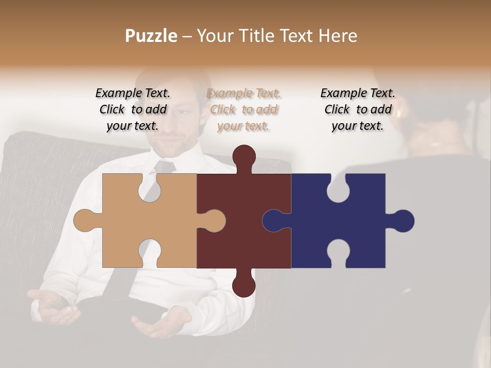 Counseling Depression Help PowerPoint Template