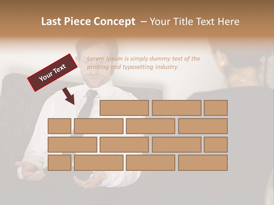 Counseling Depression Help PowerPoint Template