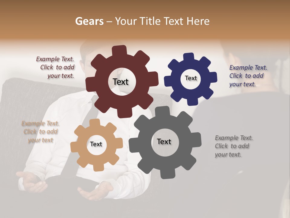 Counseling Depression Help PowerPoint Template