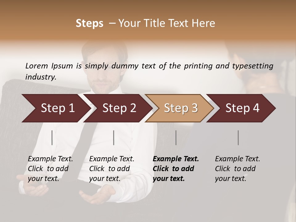 Counseling Depression Help PowerPoint Template