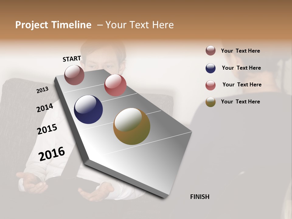 Counseling Depression Help PowerPoint Template