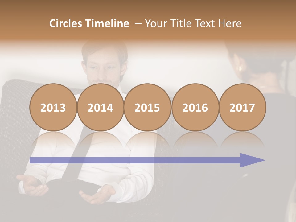 Counseling Depression Help PowerPoint Template