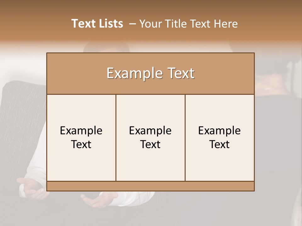 Counseling Depression Help PowerPoint Template