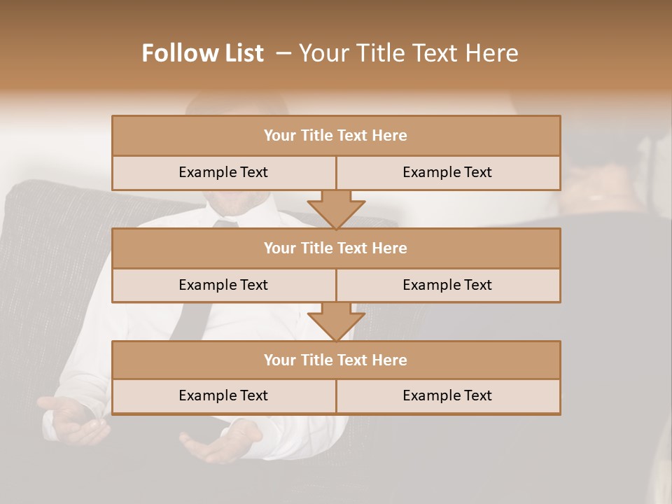Counseling Depression Help PowerPoint Template