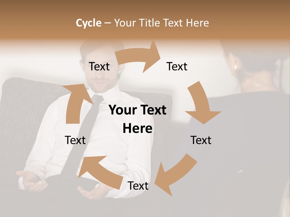 Counseling Depression Help PowerPoint Template