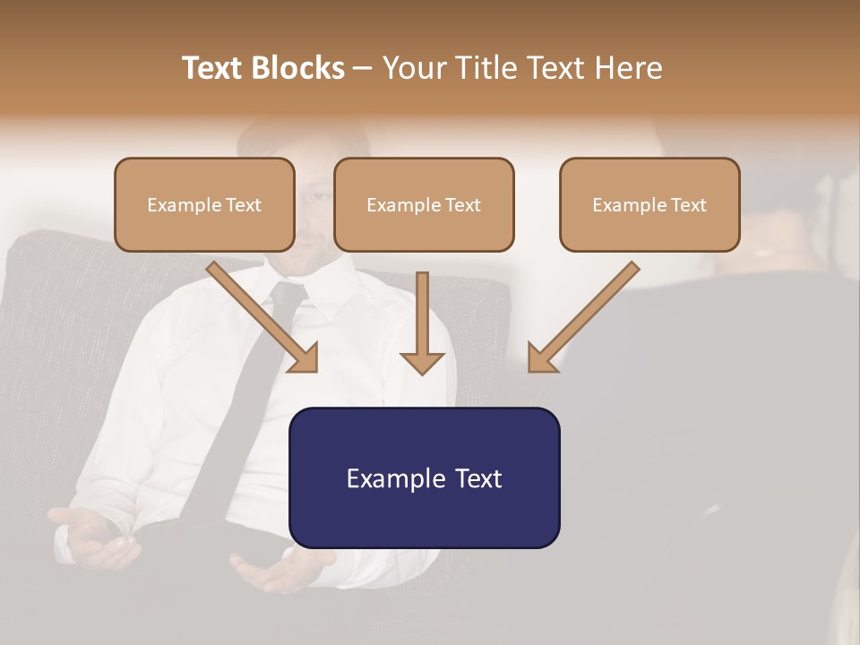 Counseling Depression Help PowerPoint Template