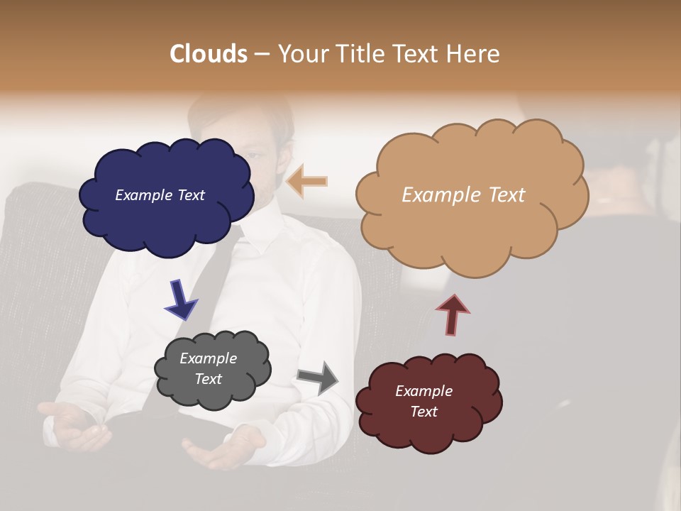 Counseling Depression Help PowerPoint Template
