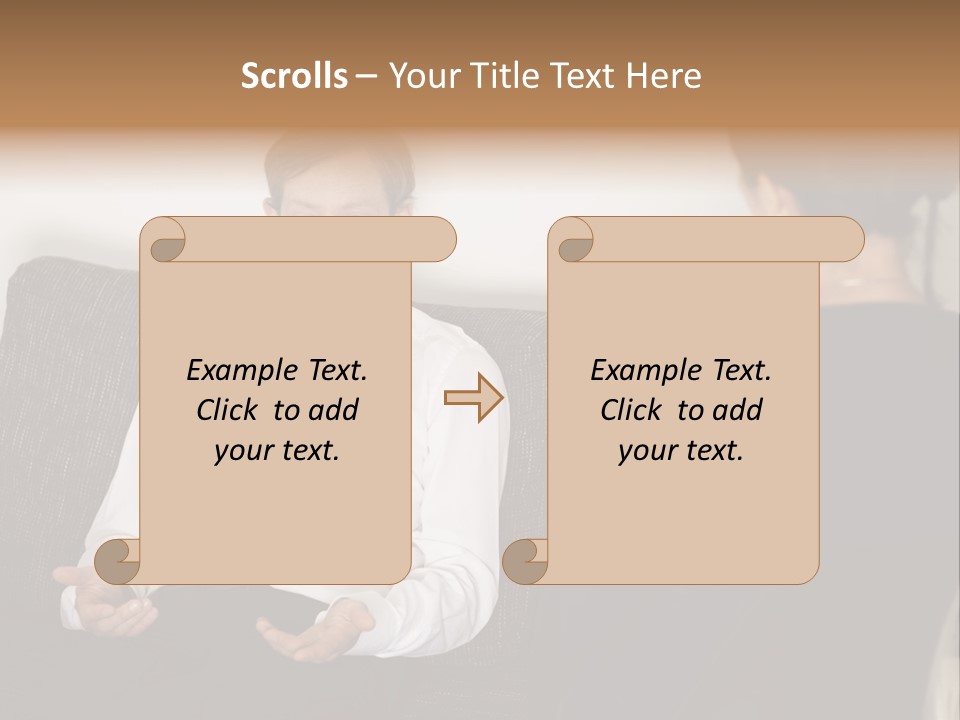 Counseling Depression Help PowerPoint Template