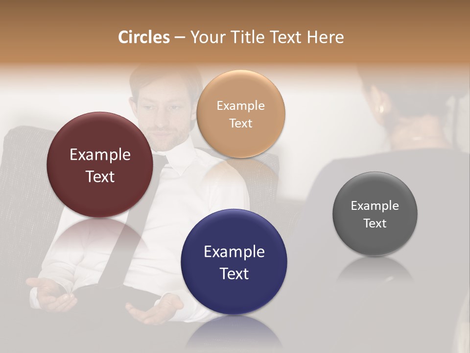 Counseling Depression Help PowerPoint Template