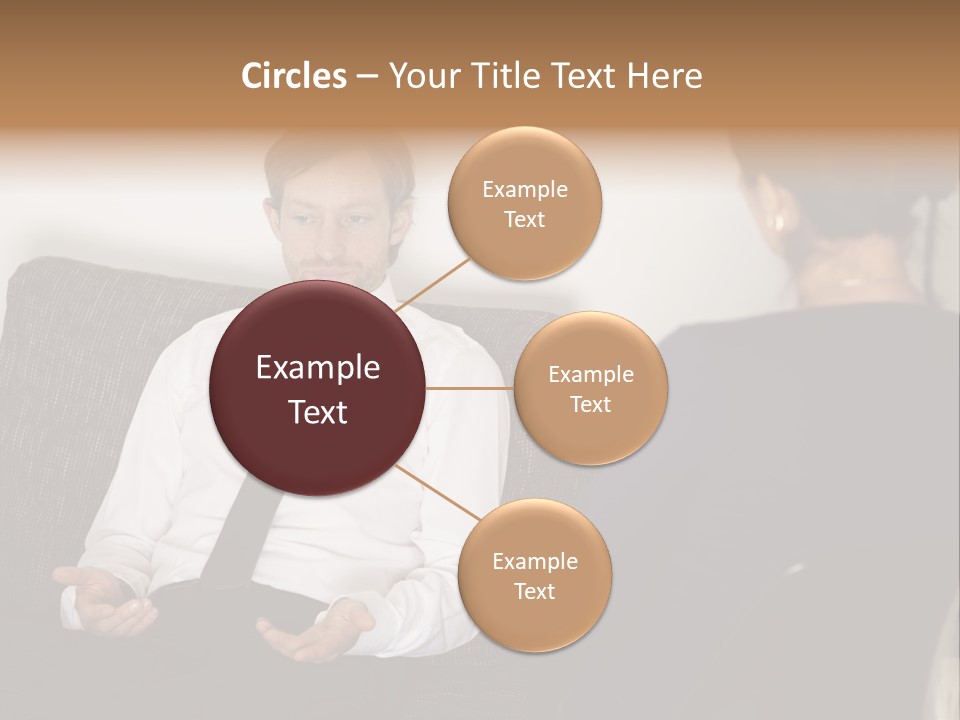 Counseling Depression Help PowerPoint Template