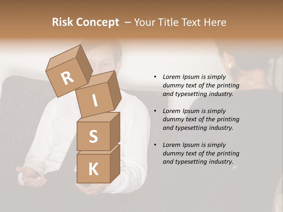 Counseling Depression Help PowerPoint Template