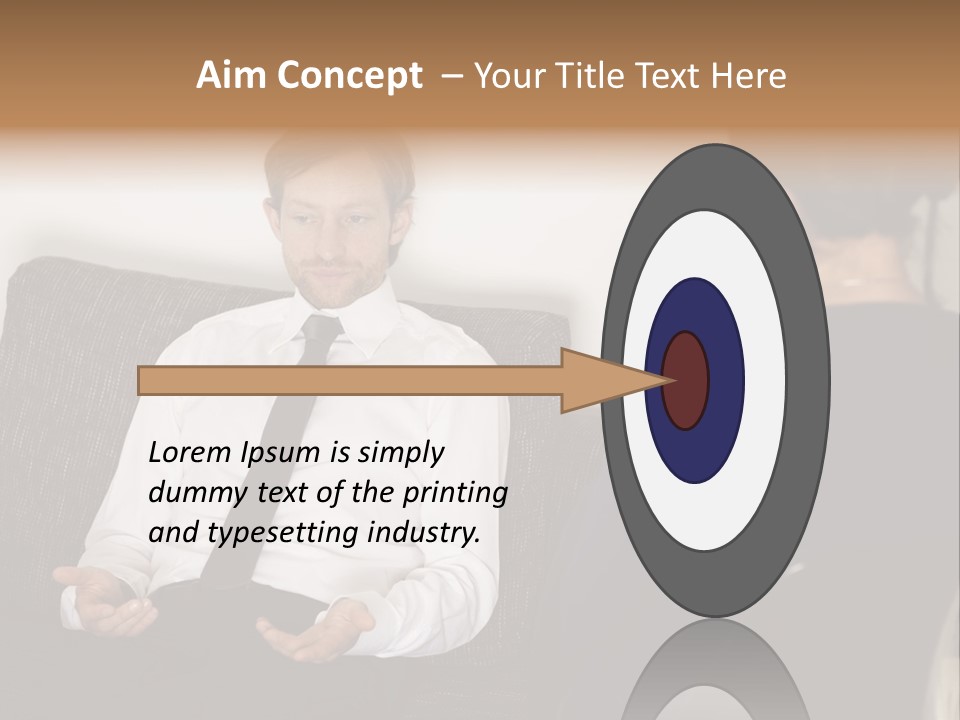 Counseling Depression Help PowerPoint Template