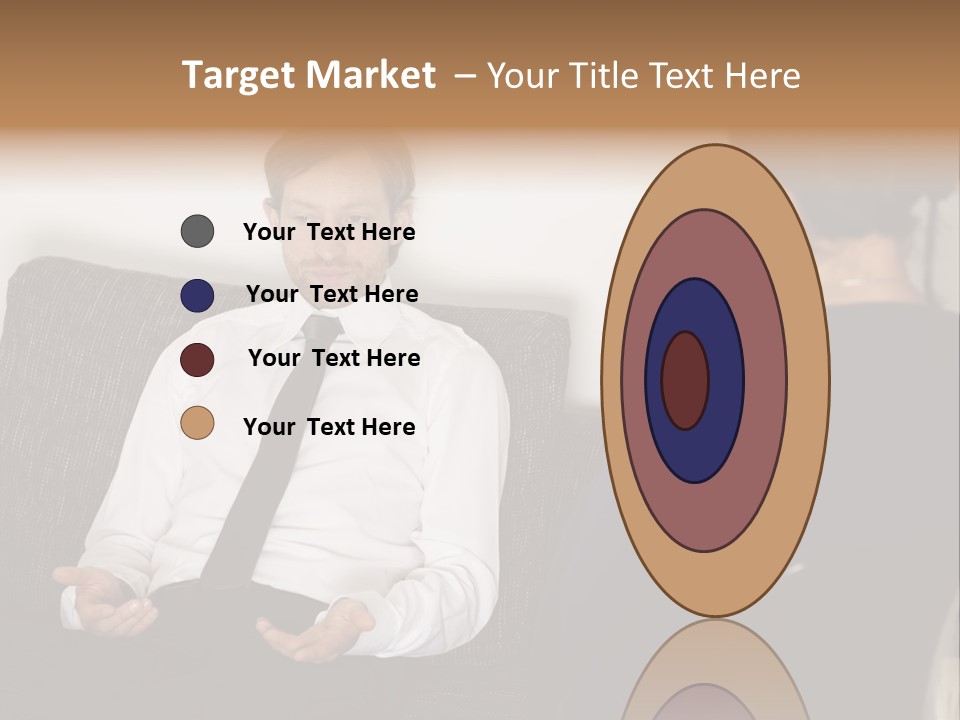 Counseling Depression Help PowerPoint Template