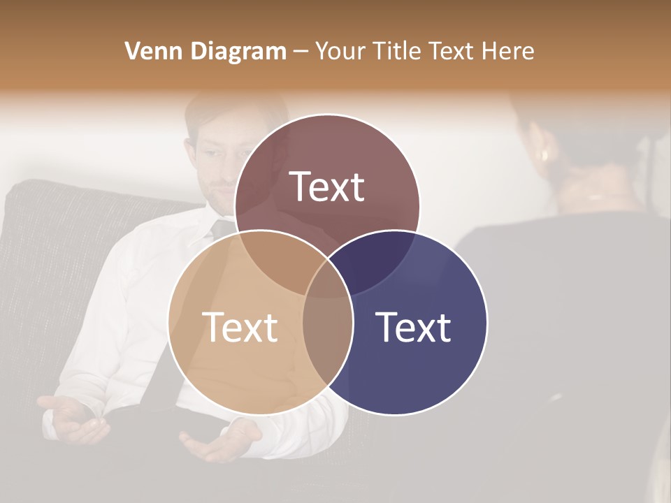 Counseling Depression Help PowerPoint Template