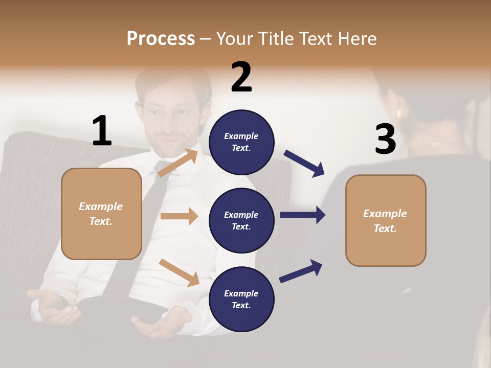 Counseling Depression Help PowerPoint Template