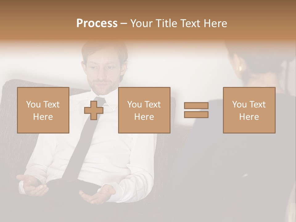 Counseling Depression Help PowerPoint Template