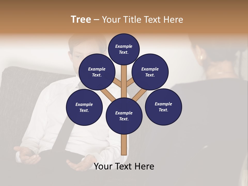 Counseling Depression Help PowerPoint Template