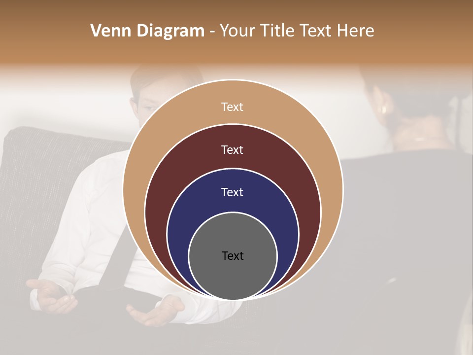 Counseling Depression Help PowerPoint Template