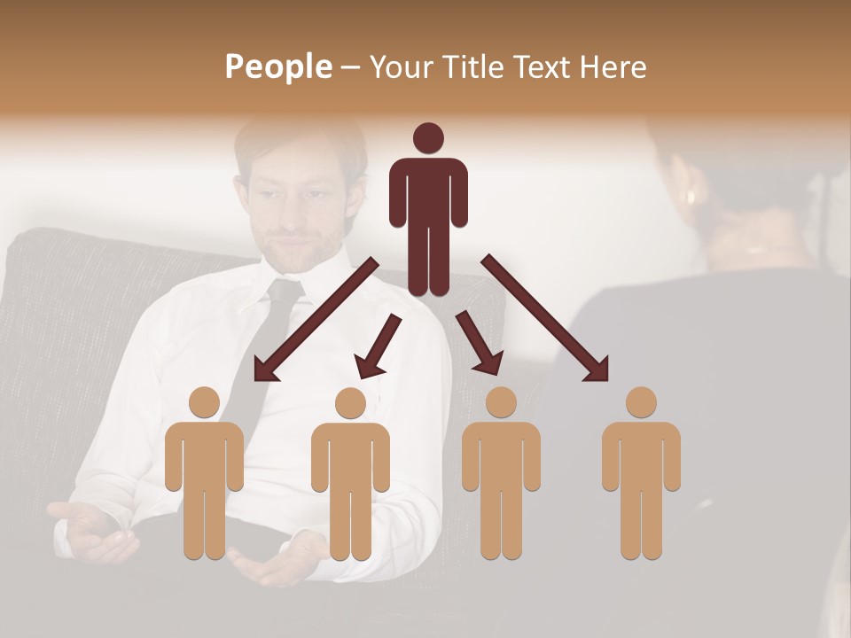 Counseling Depression Help PowerPoint Template