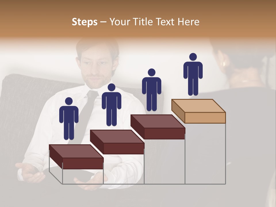 Counseling Depression Help PowerPoint Template
