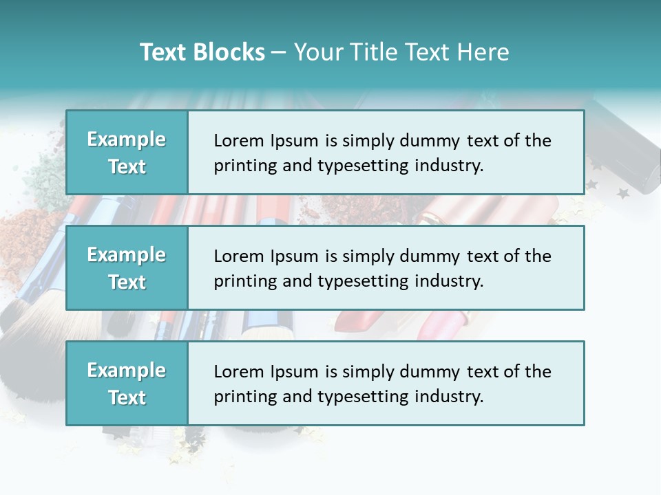 Isolated Paint Female PowerPoint Template