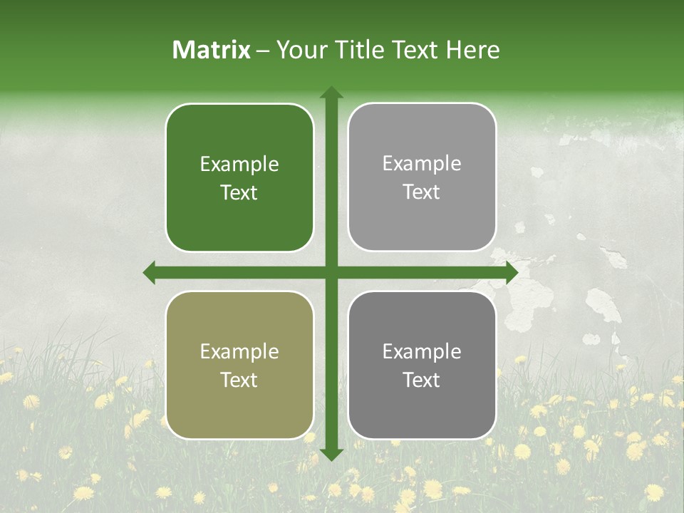 Grass Culture Textured PowerPoint Template