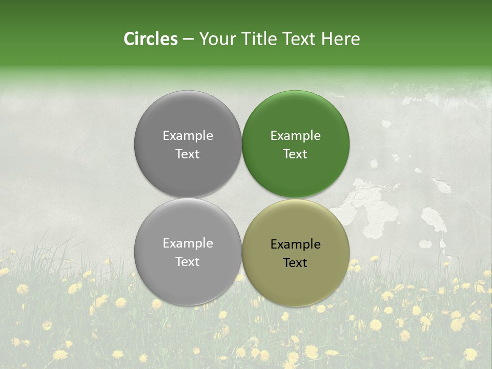 Grass Culture Textured PowerPoint Template