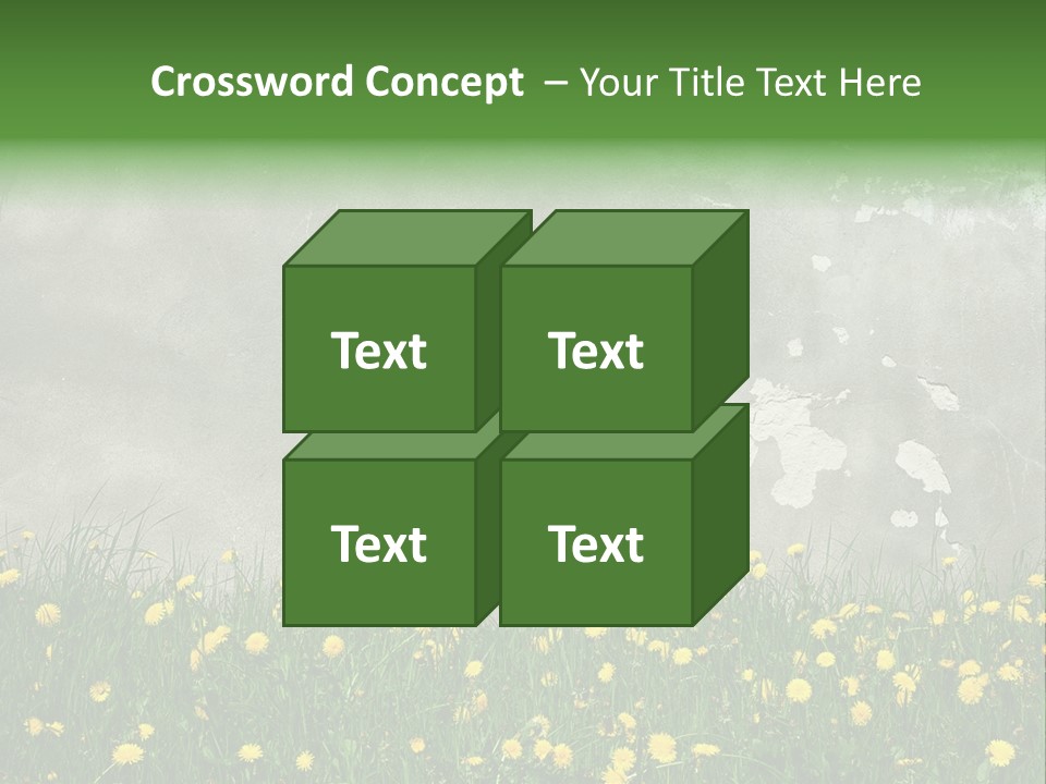 Grass Culture Textured PowerPoint Template