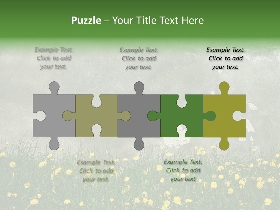 Grass Culture Textured PowerPoint Template