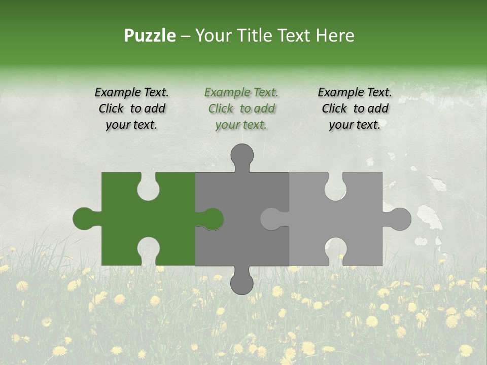 Grass Culture Textured PowerPoint Template