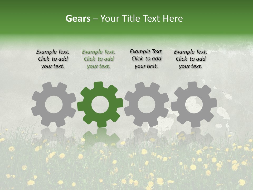 Grass Culture Textured PowerPoint Template