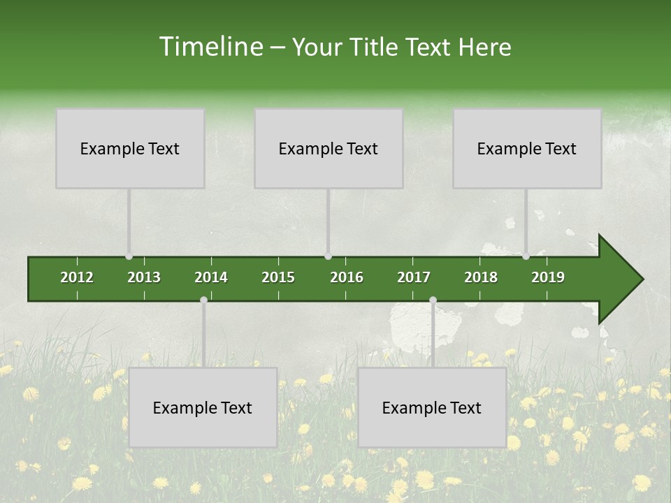 Grass Culture Textured PowerPoint Template