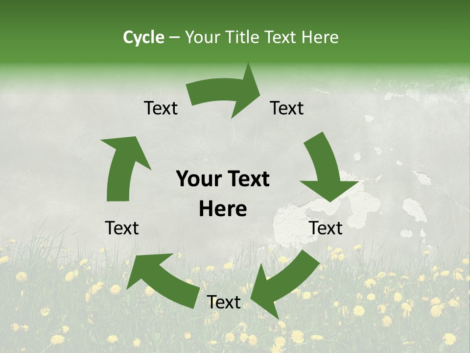 Grass Culture Textured PowerPoint Template