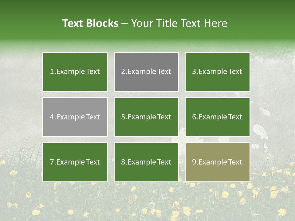 Grass Culture Textured PowerPoint Template