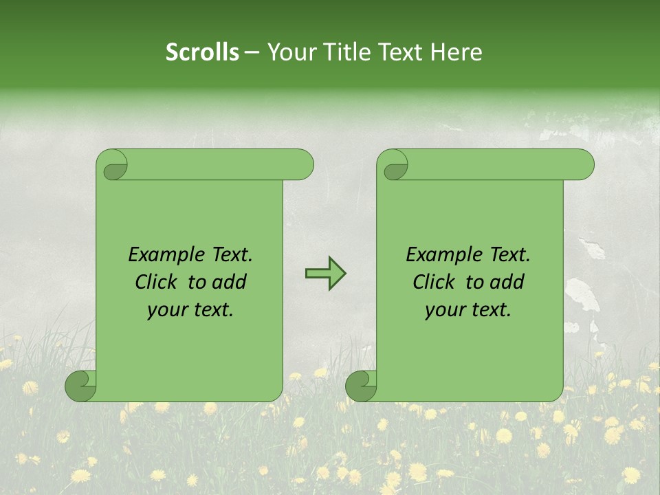Grass Culture Textured PowerPoint Template