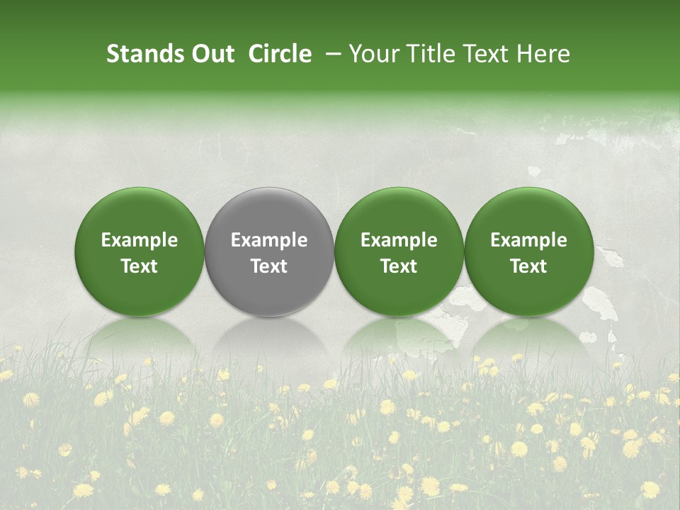 Grass Culture Textured PowerPoint Template